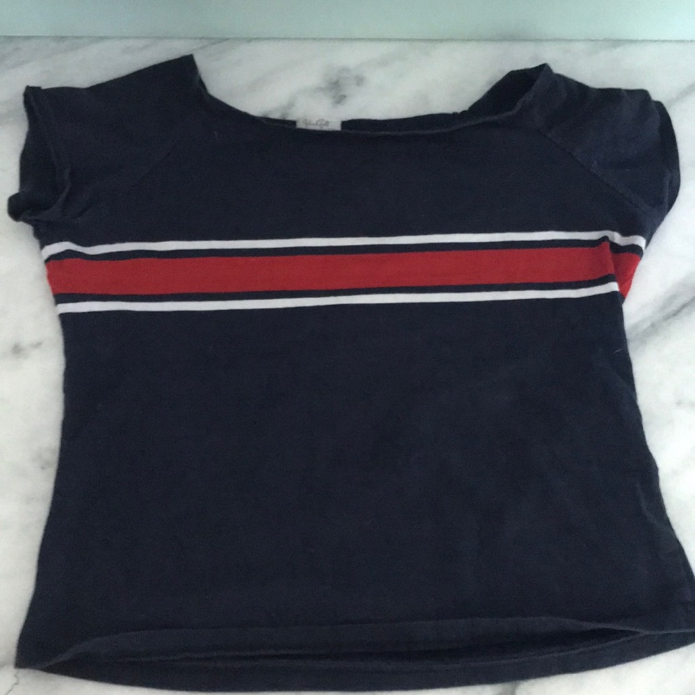 Off the shoulder brandy shirt